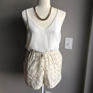 H&M mirror shorts!